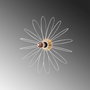 Opviq Aplique de Pared Flor Blanco